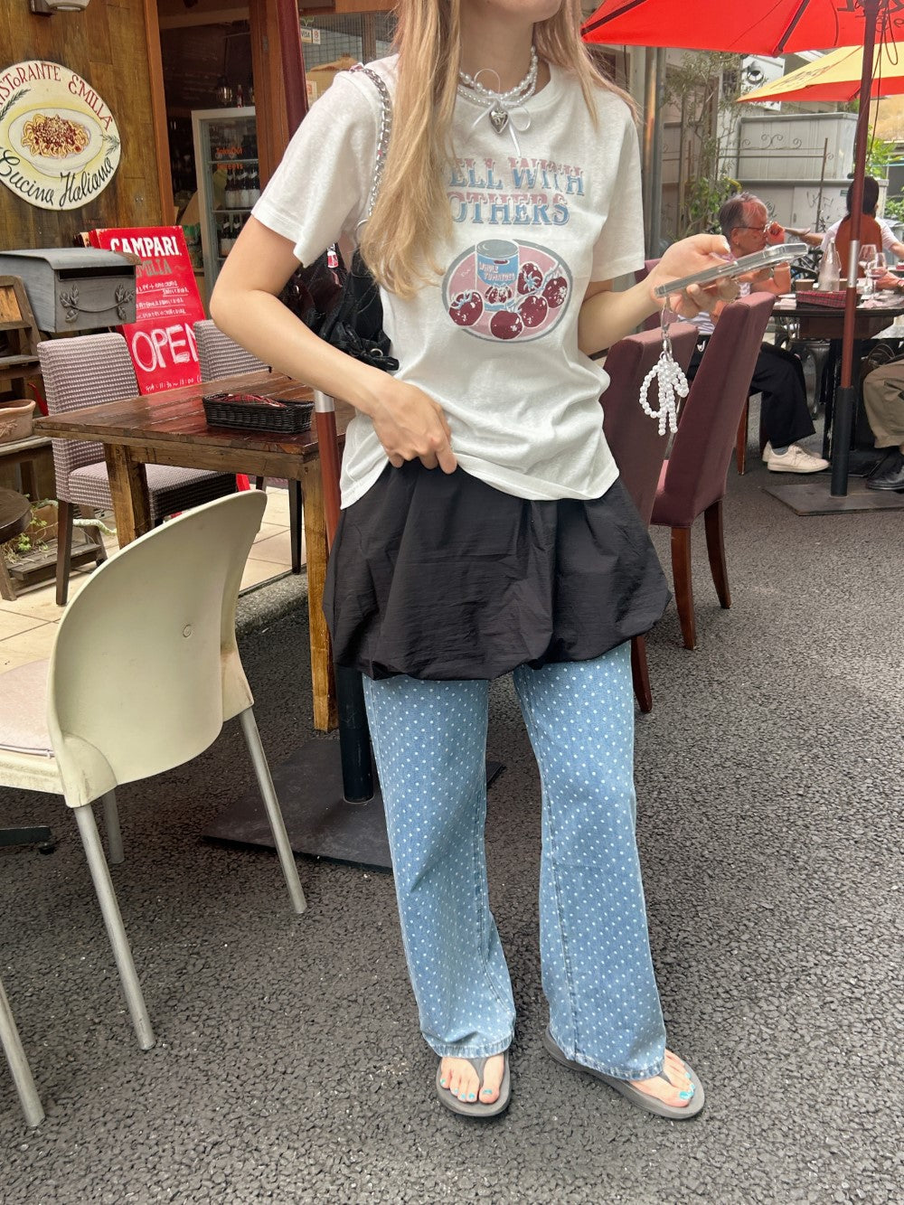 ＜SL2242619＞　vintage tomato tee