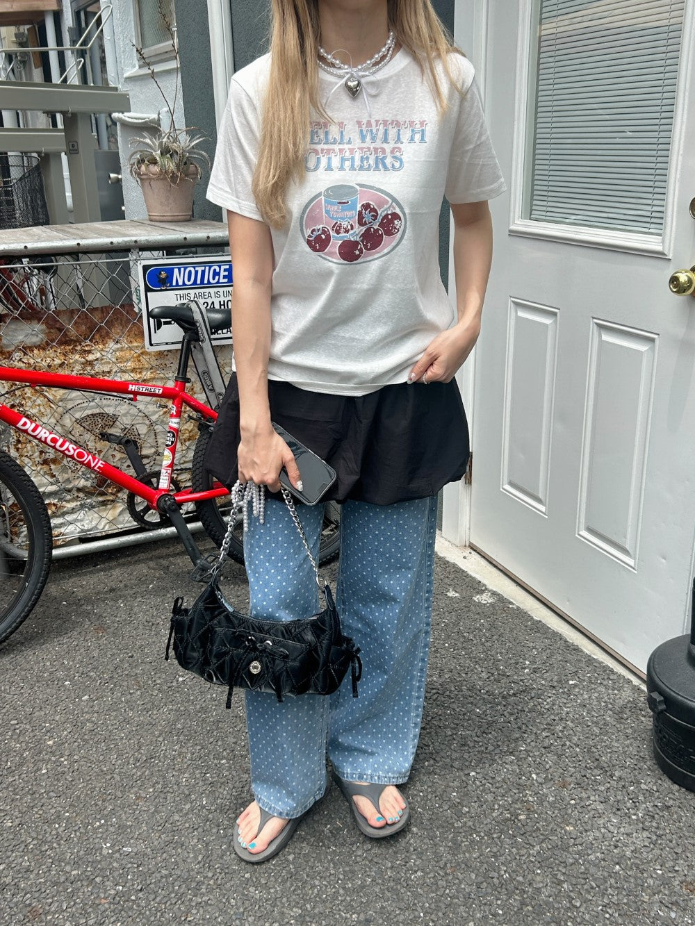 ＜SL2242619＞　vintage tomato tee