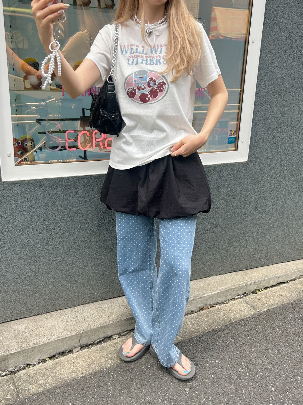 ＜SL2242619＞　vintage tomato tee