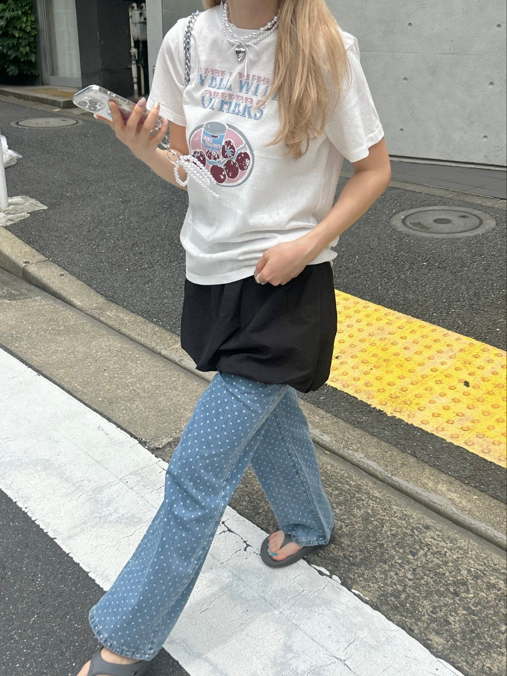 ＜SL2242619＞　vintage tomato tee
