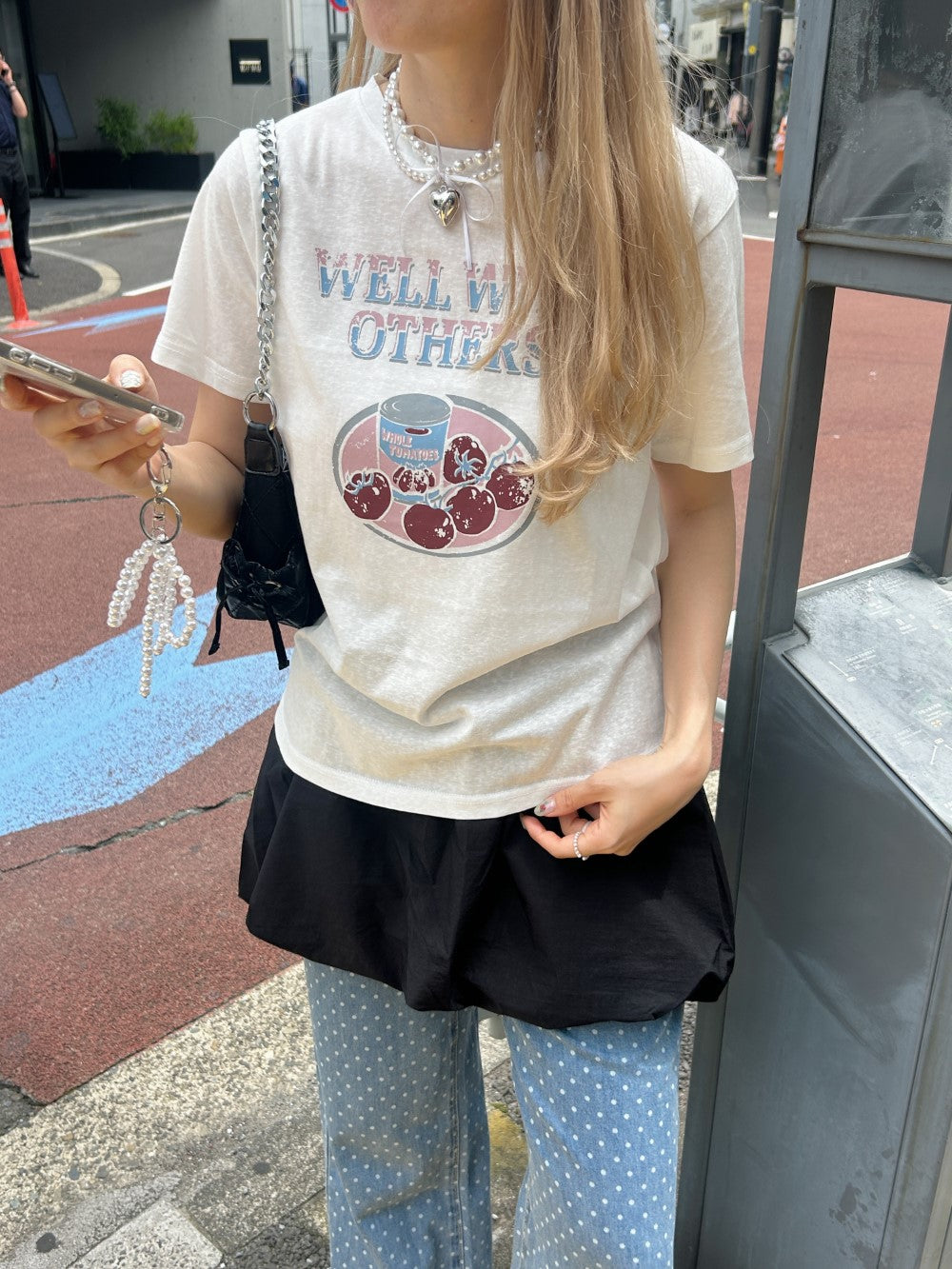 ＜SL2242619＞　vintage tomato tee