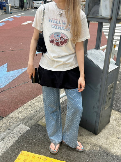 ＜SL2242619＞　vintage tomato tee