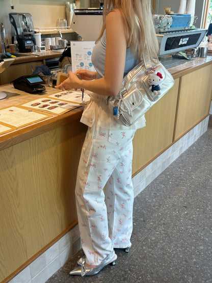 ＜SL2242646＞　fancy flower pants