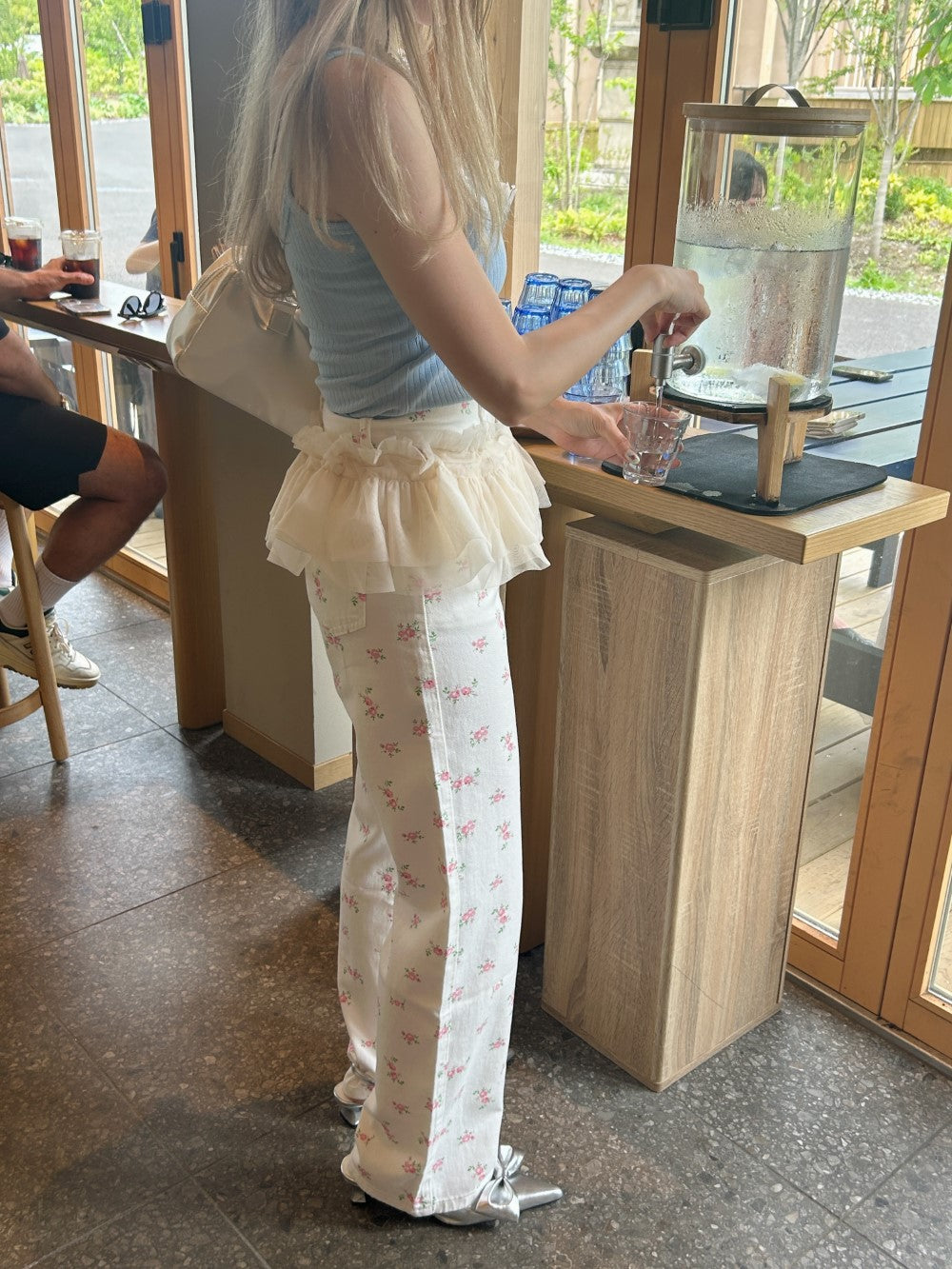 ＜SL2242646＞　fancy flower pants