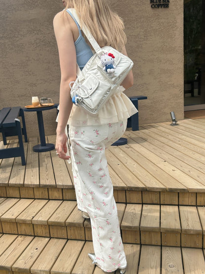 ＜SL2242646＞　fancy flower pants