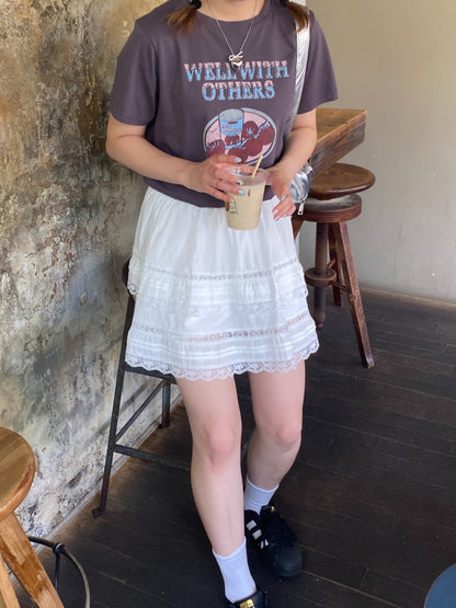 ＜SL2242619＞　vintage tomato tee