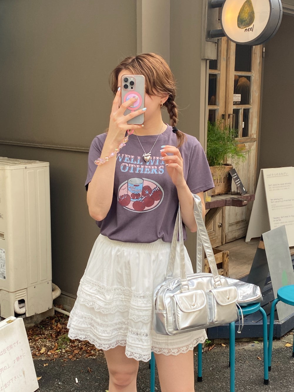 ＜SL2242619＞　vintage tomato tee
