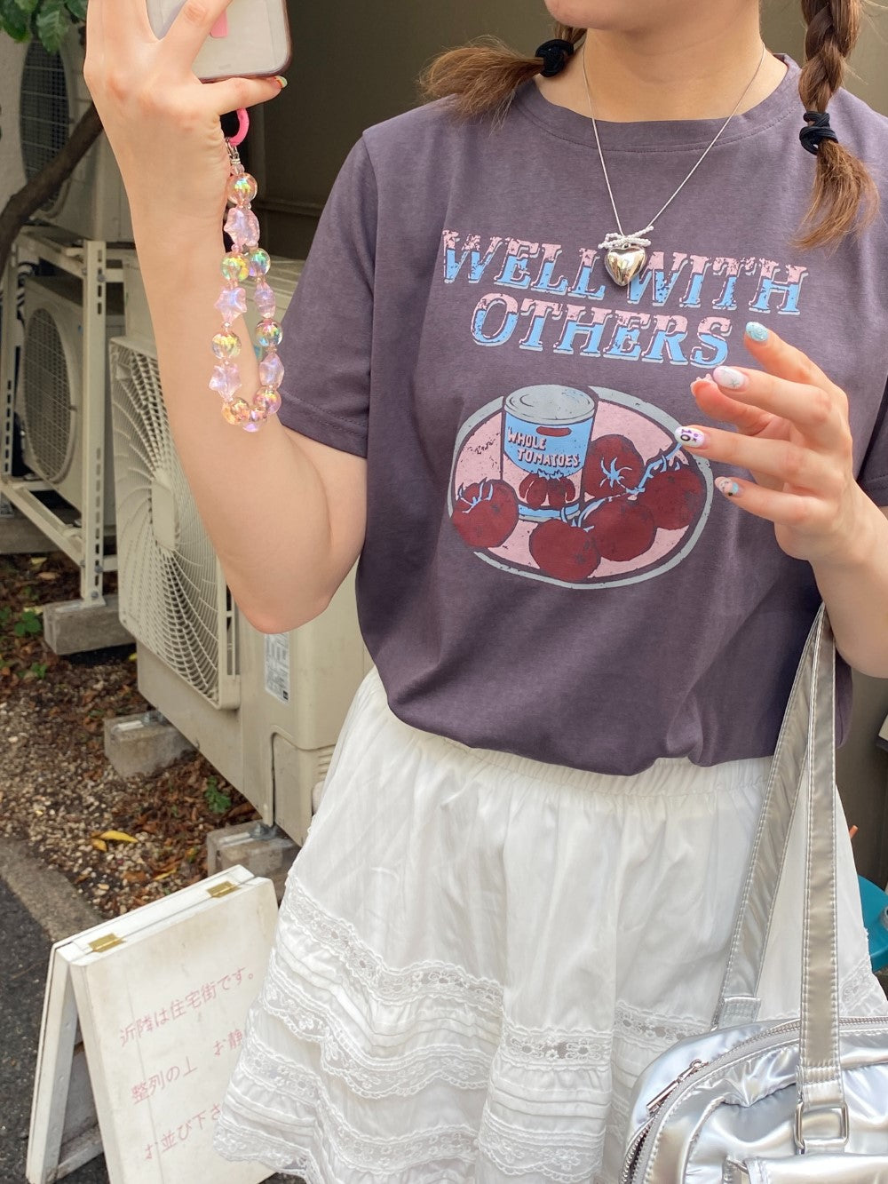 ＜SL2242619＞　vintage tomato tee