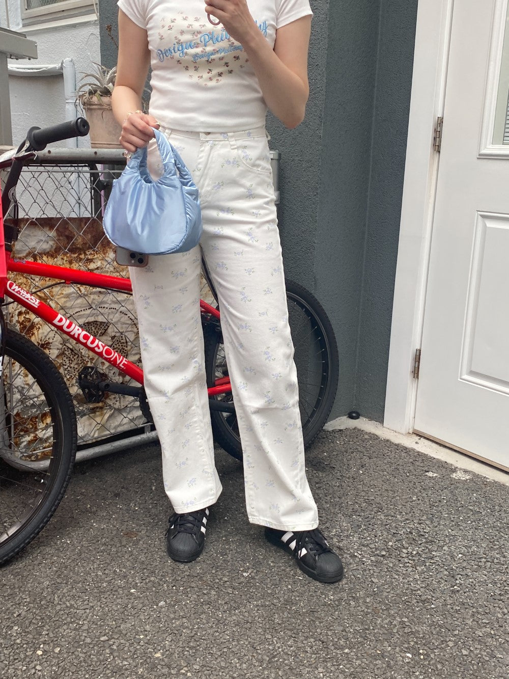 ＜SL2242646＞　fancy flower pants