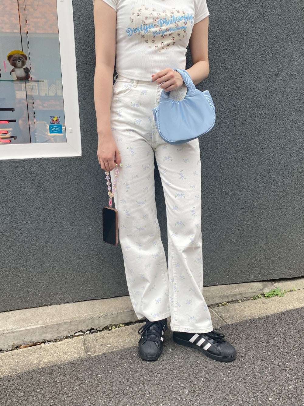 ＜SL2242646＞　fancy flower pants