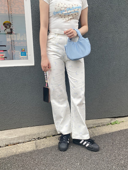 ＜SL2242646＞　fancy flower pants