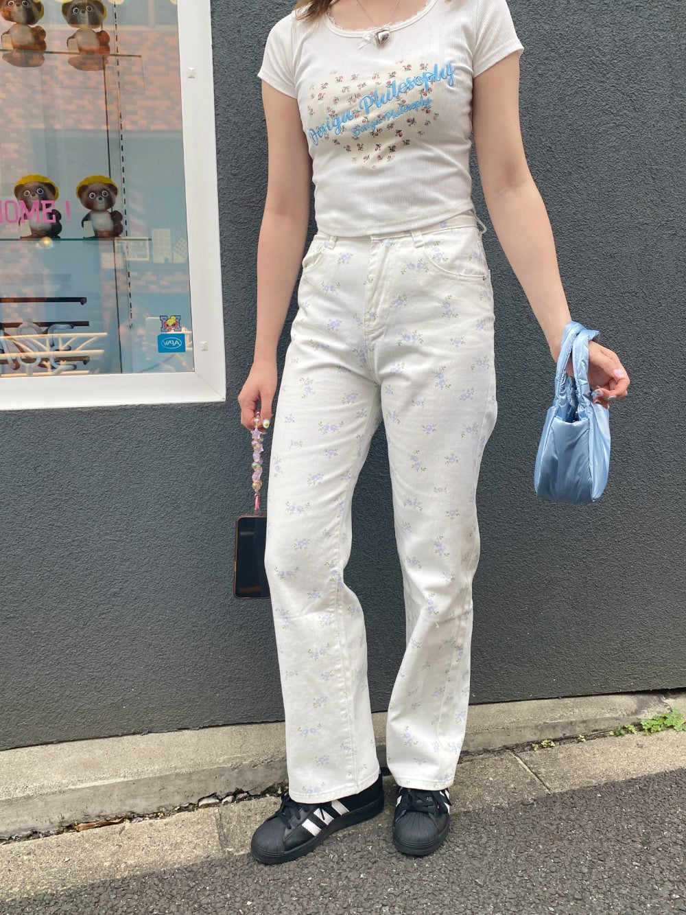 ＜SL2242646＞　fancy flower pants