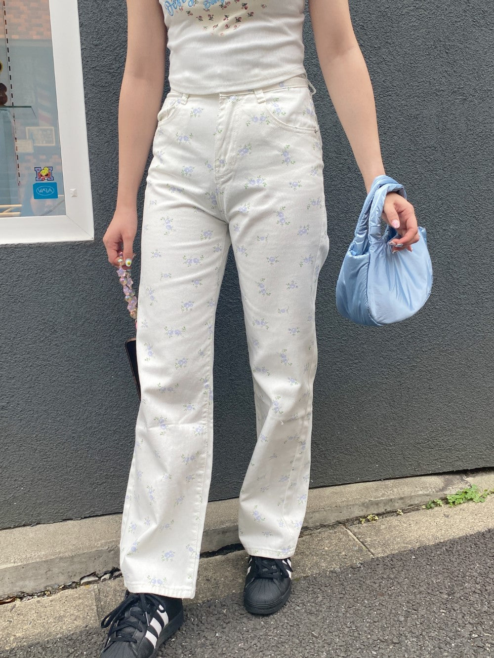 ＜SL2242646＞　fancy flower pants