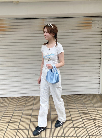 ＜SL2242646＞　fancy flower pants