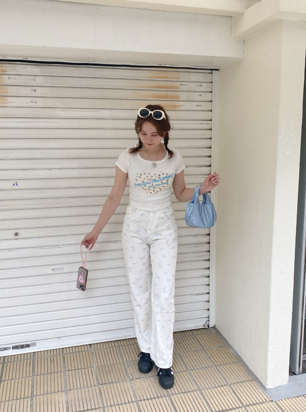 ＜SL2242646＞　fancy flower pants