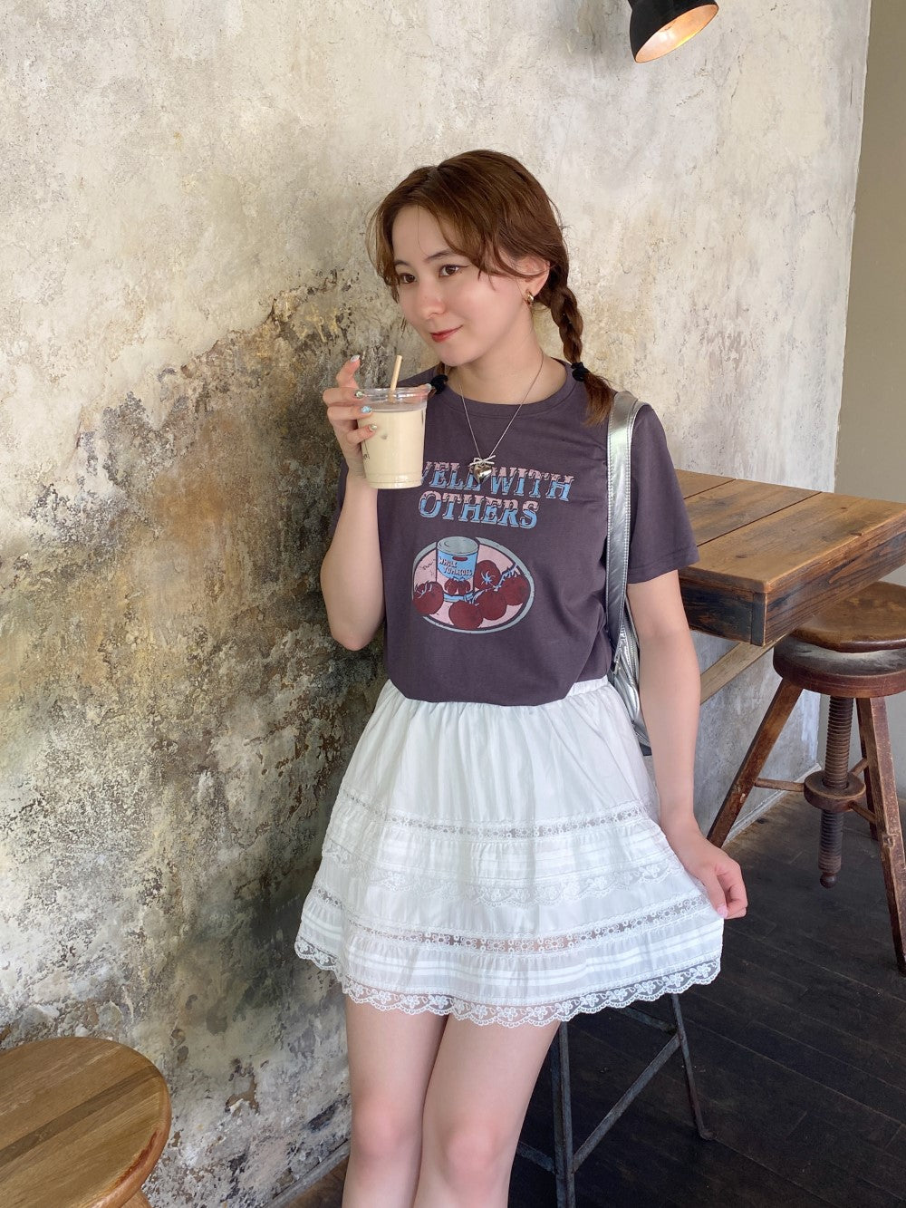 ＜SL2242619＞　vintage tomato tee