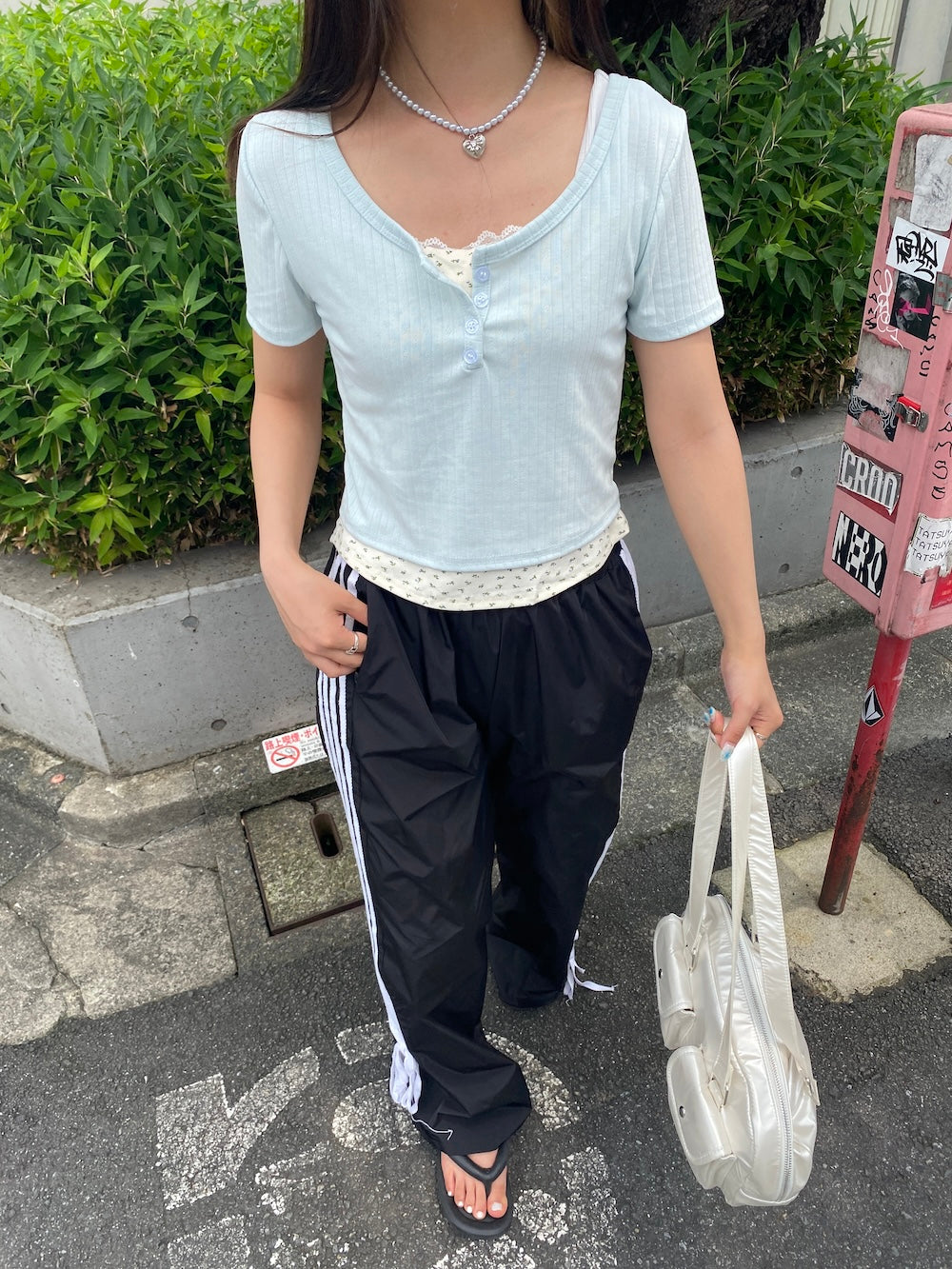 ＜SL2242628＞　キャミソールドッキングトップス