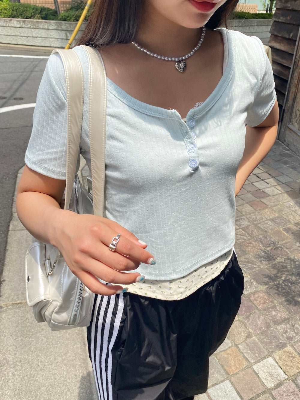 ＜SL2242628＞　キャミソールドッキングトップス