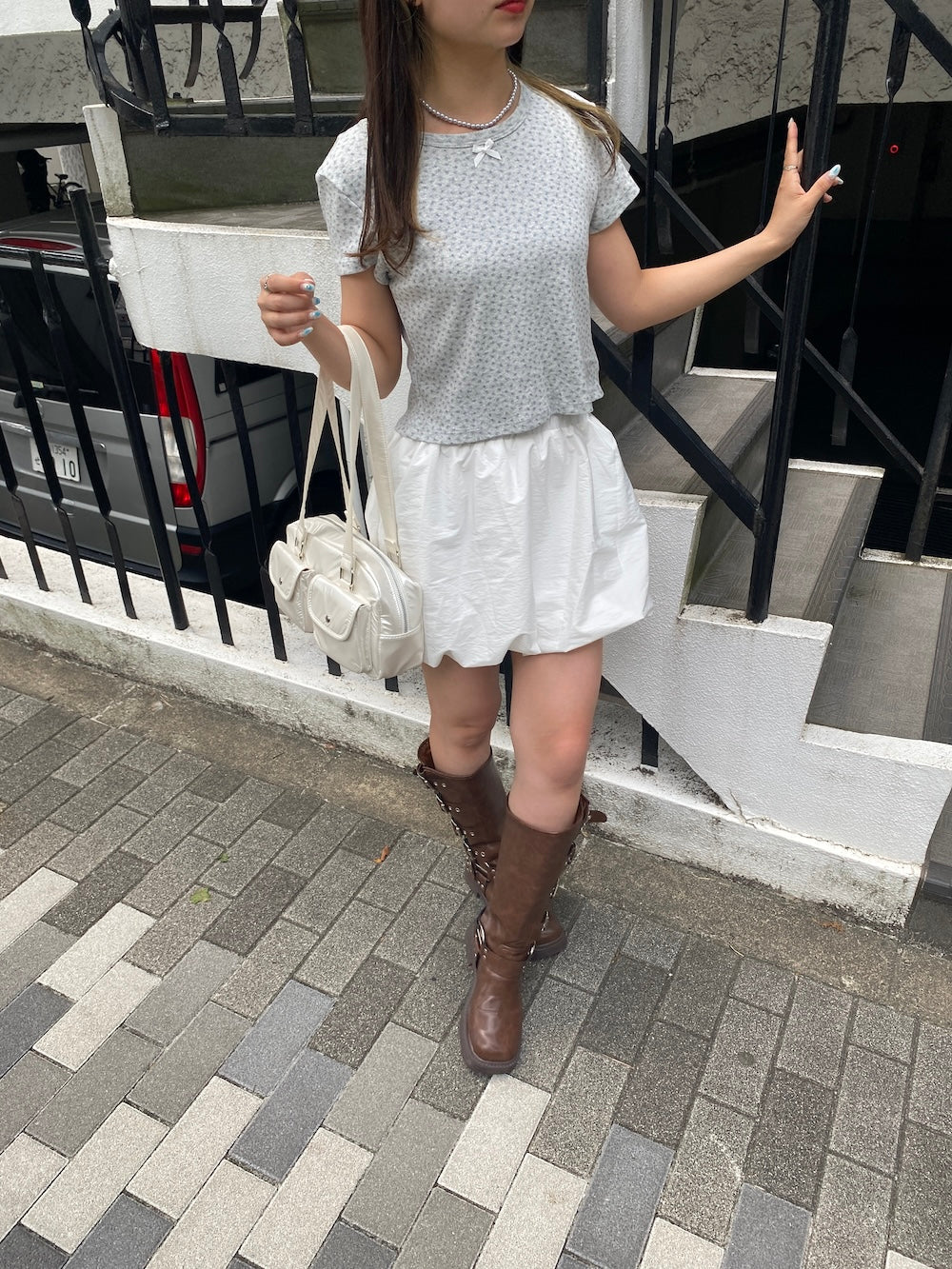 ＜SL2242614＞　romantic flower tee