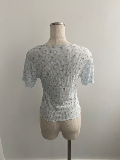 ＜SL2242639＞　flower tee