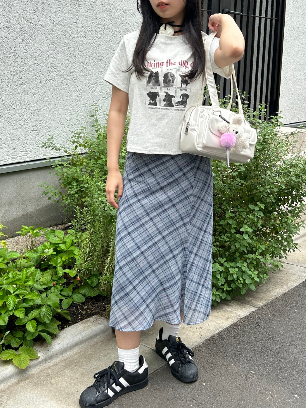 ＜SL2242636＞　dog print tee