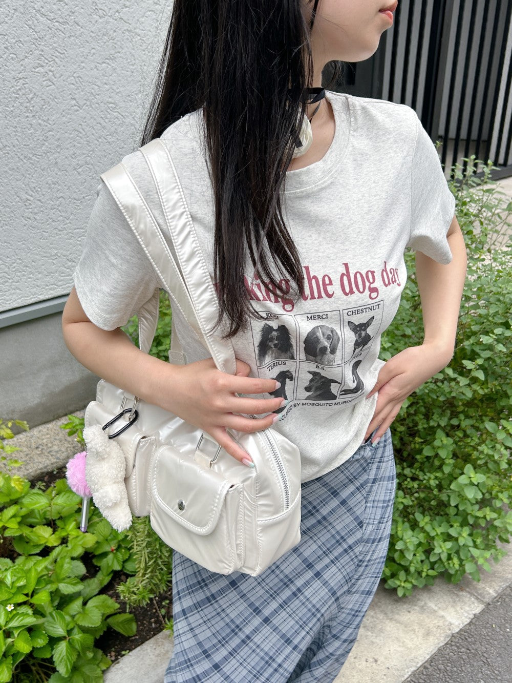 ＜SL2242636＞　dog print tee
