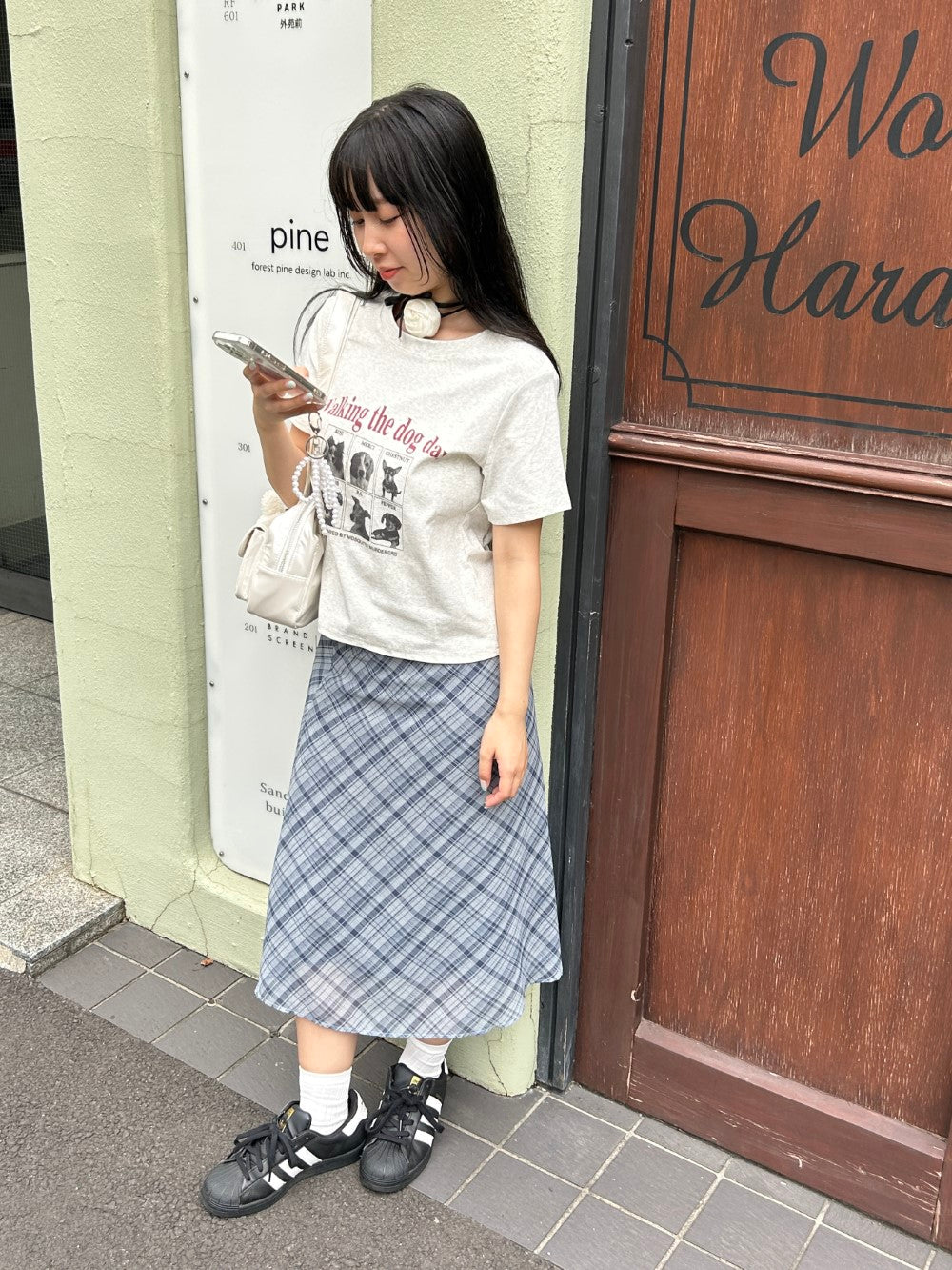 ＜SL2242636＞　dog print tee