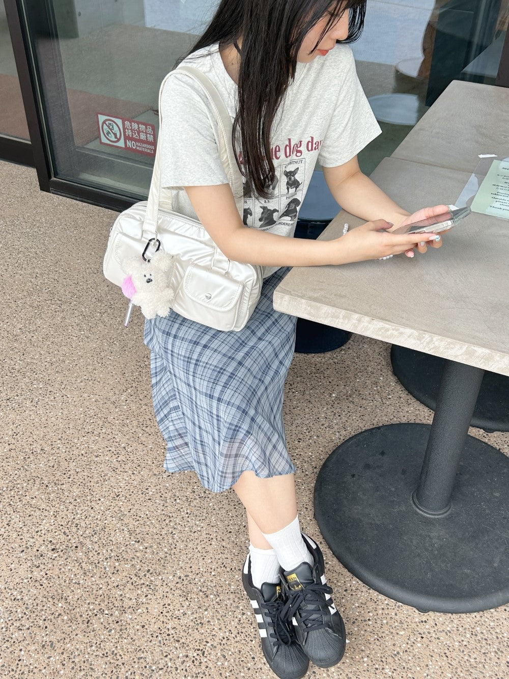＜SL2242636＞　dog print tee