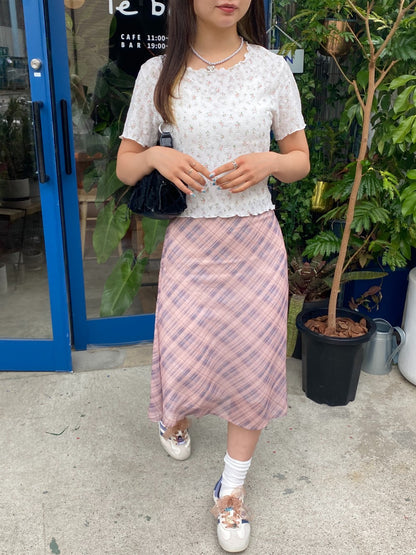 ＜SL2242639＞　flower tee