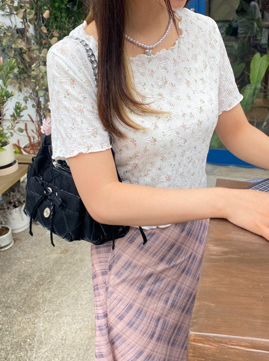 ＜SL2242639＞　flower tee