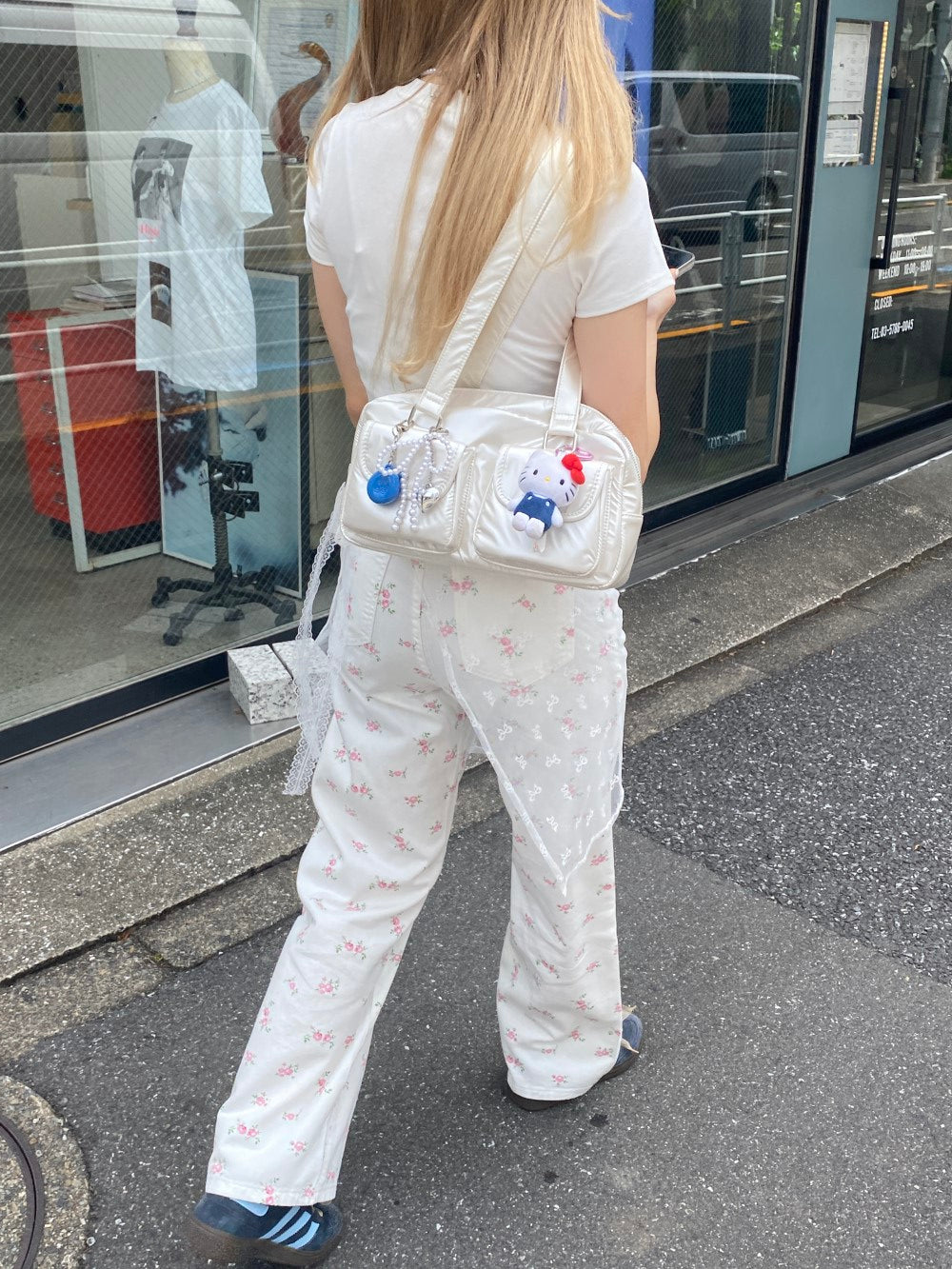 ＜SL2242646＞　fancy flower pants