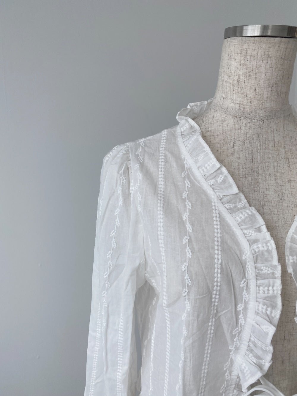 ＜SL2243606＞　fancy frill cardigan