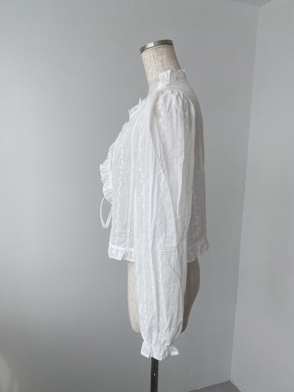 ＜SL2243606＞　fancy frill cardigan