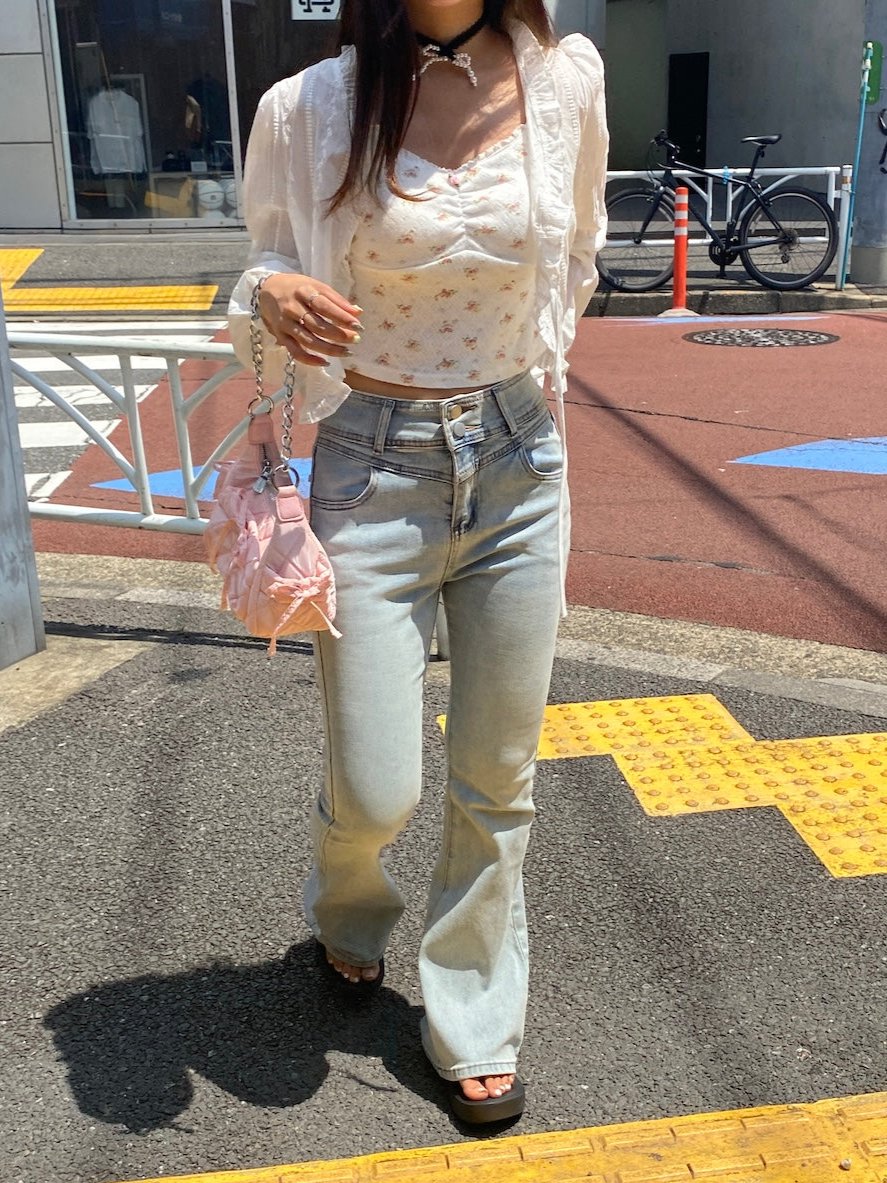 ＜SL2243606＞　fancy frill cardigan