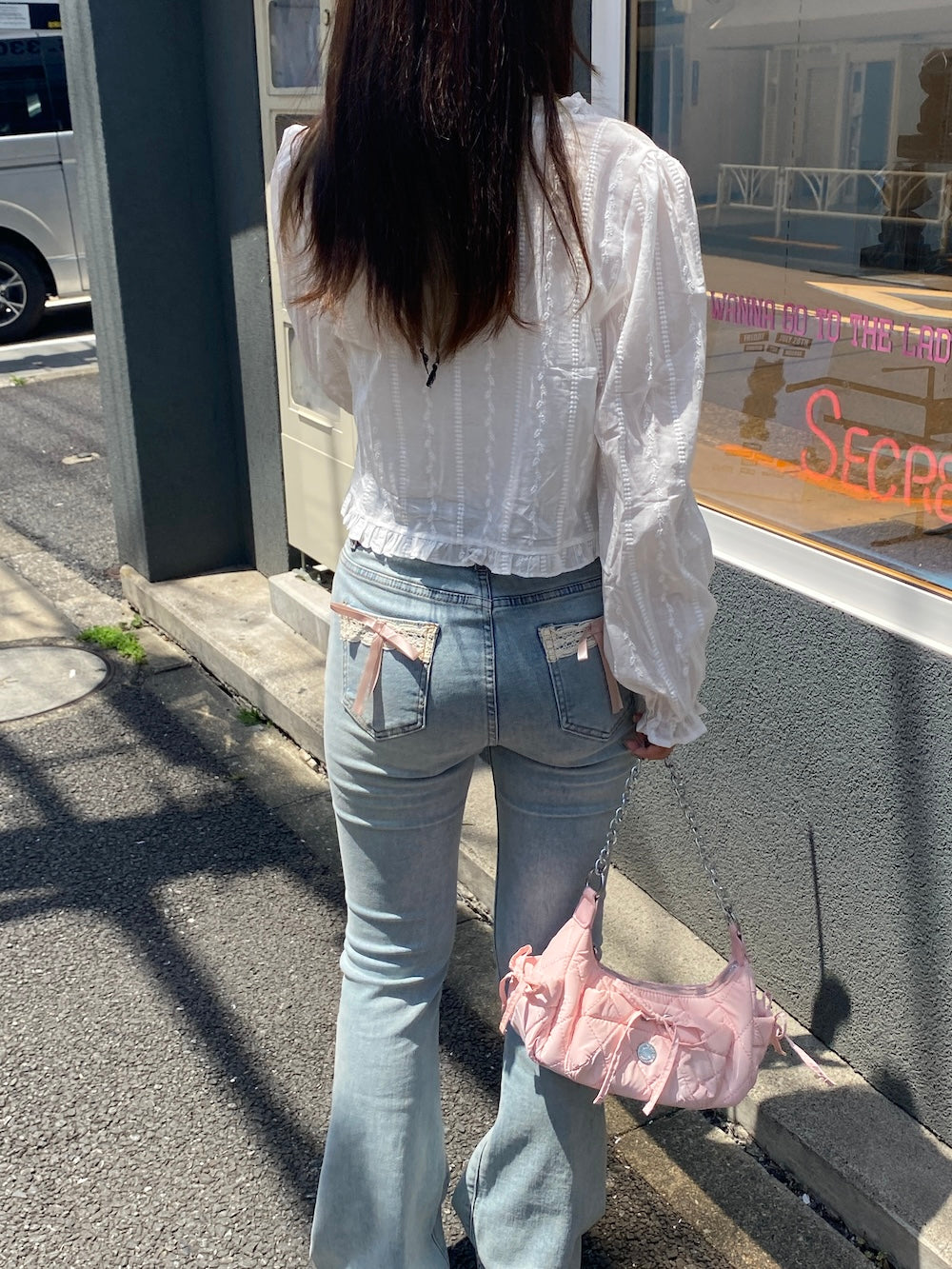＜SL2243606＞　fancy frill cardigan