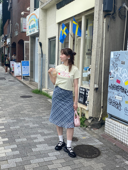 ＜SL2242678＞　チェリークロップドTシャツ