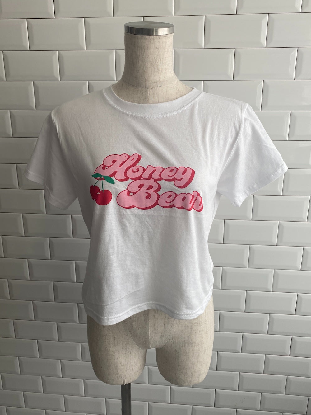 ＜SL2242678＞　チェリークロップドTシャツ