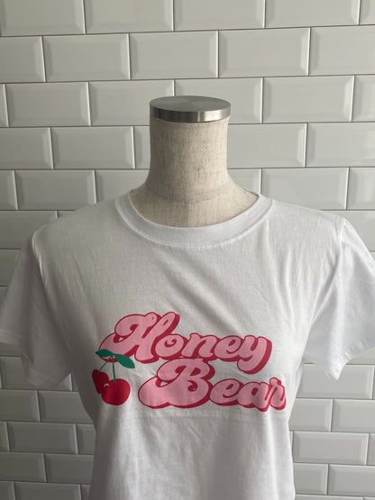 ＜SL2242678＞　チェリークロップドTシャツ