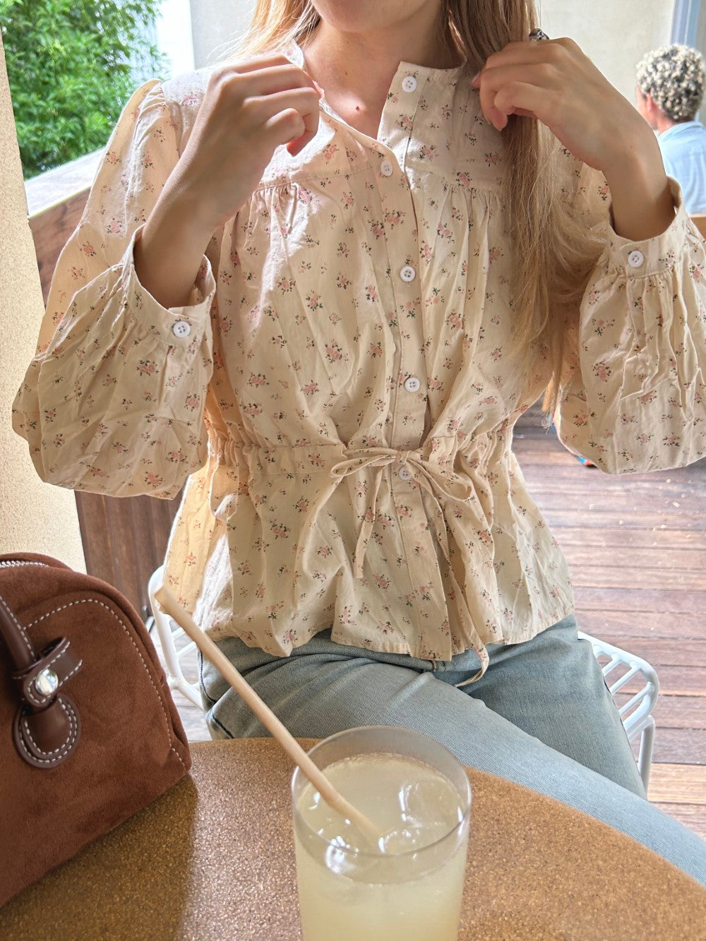 ＜SL2243667＞　vintage pastel flower tops