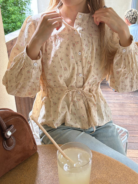 ＜SL2243667＞　vintage pastel flower tops