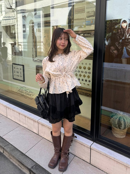 ＜SL2243667＞　vintage pastel flower tops
