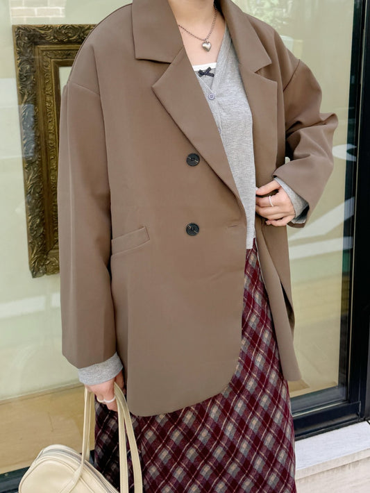 ＜SL2243659＞　ビッグシルエットシンプルジャケット
