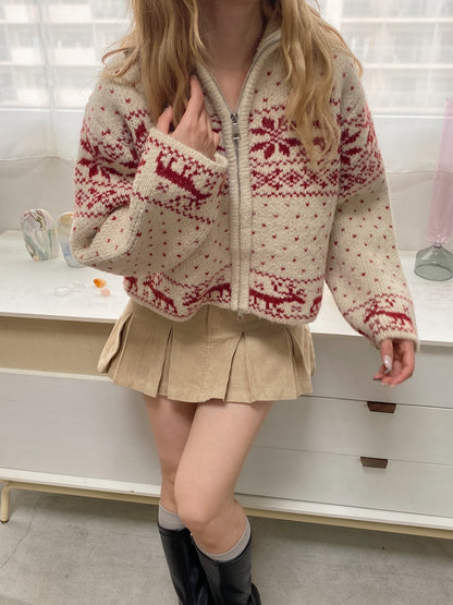 ＜SL2244664＞　プレッピープリーツミニスカート