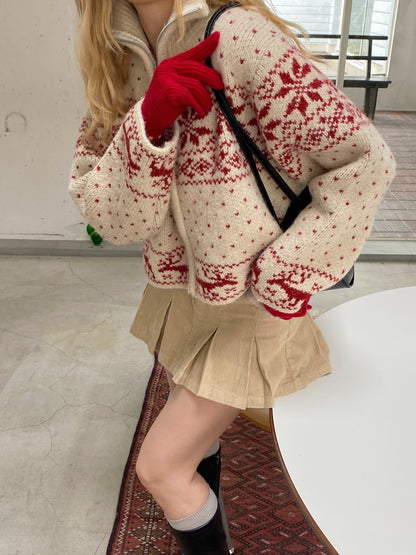 ＜SL2244664＞　プレッピープリーツミニスカート