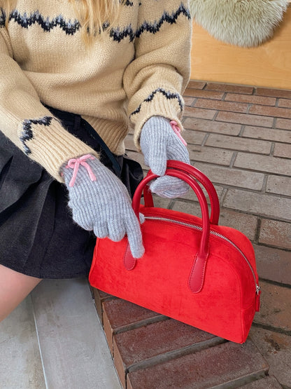 ＜SL4234601＞　ribbon stitch glove
