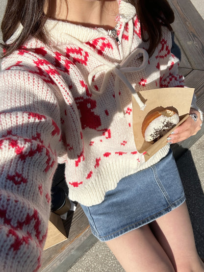 ＜SL2234621＞　ノルディックカーディガン