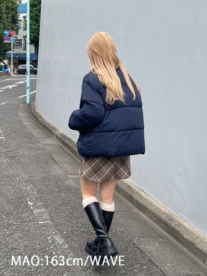 ＜SL2244601＞　バイカラーシンプルフェイクダウン