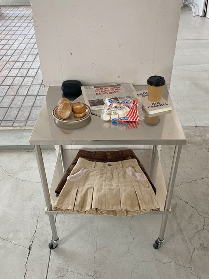 ＜SL2244664＞　プレッピープリーツミニスカート