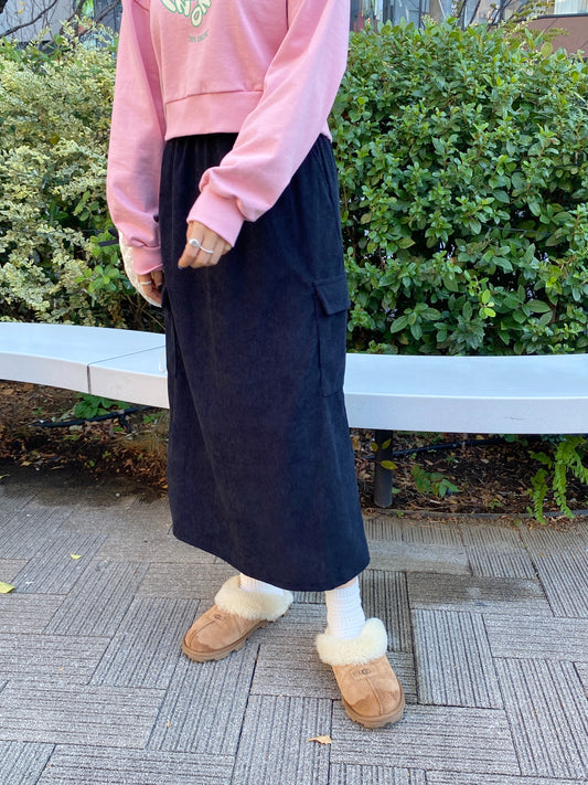 ＜SL2233709＞　カットコールカーゴスカート