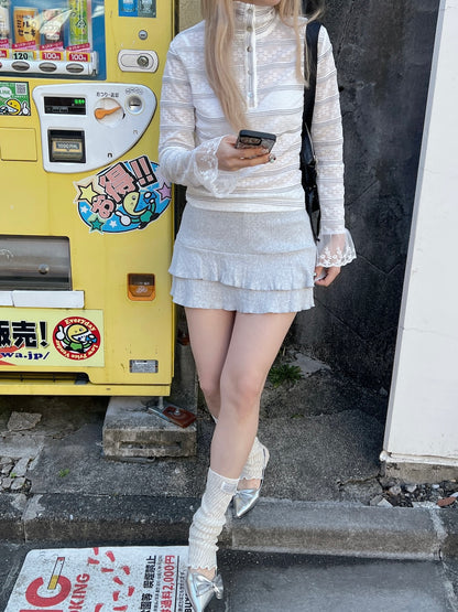 ＜SL2251626＞　2WAYボーダーシアートップス
